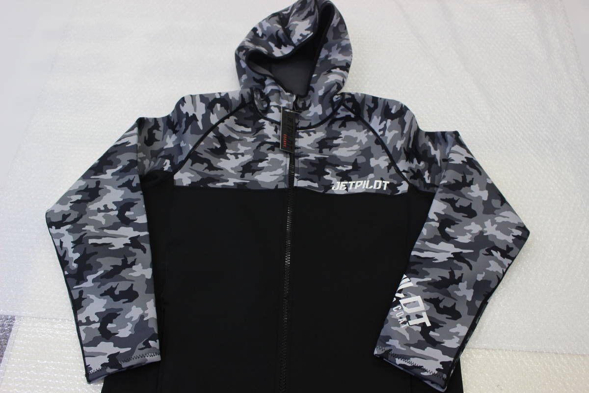 楽ギフ_包装】 ☆JETPILOT FLIGHT ツアーコート カモ Ｌ BLACK/CAMO