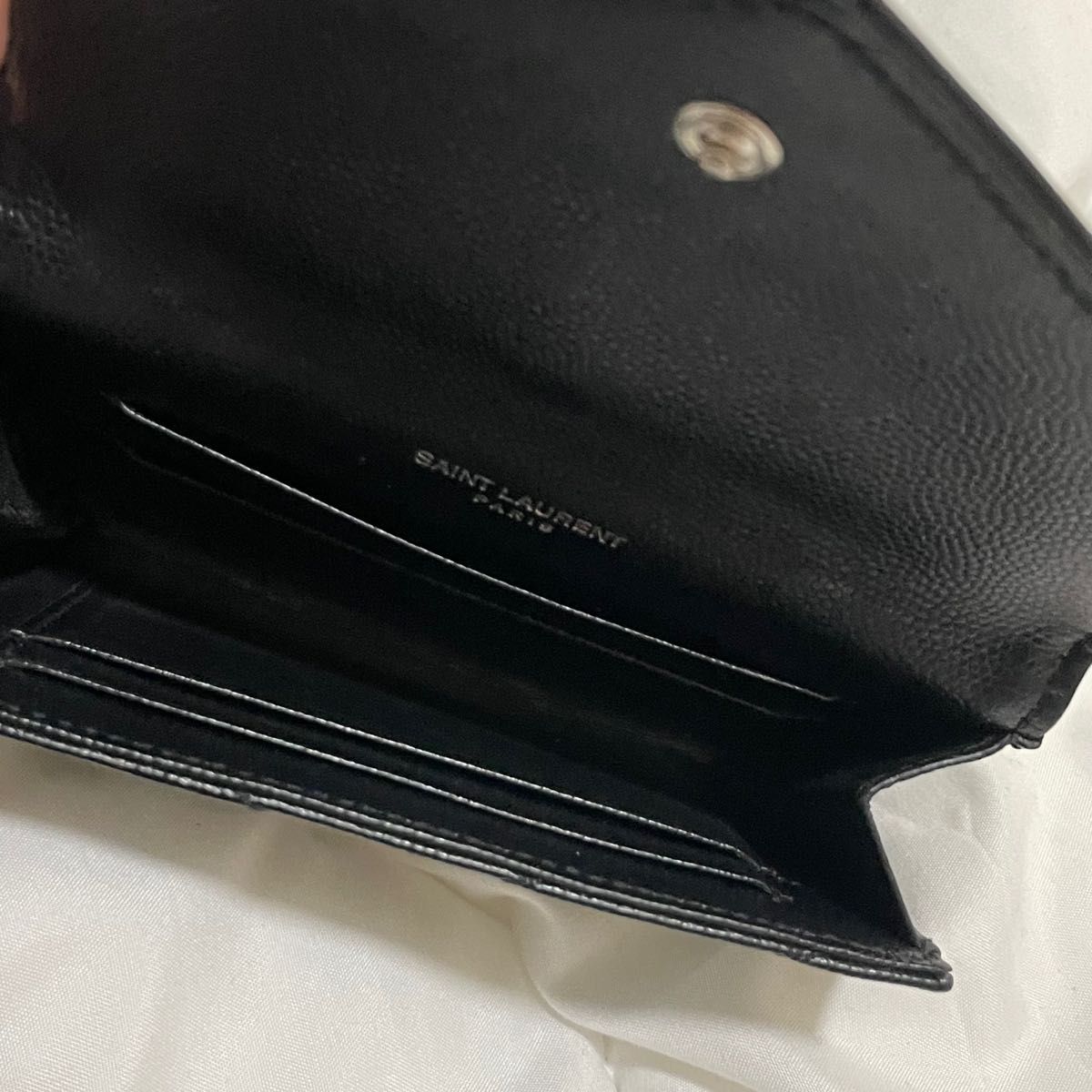 YSL サンローラン モノグラム スモール エンベロープウォレット YSL サンローラン モノグラム スモール エンベロープウォレット