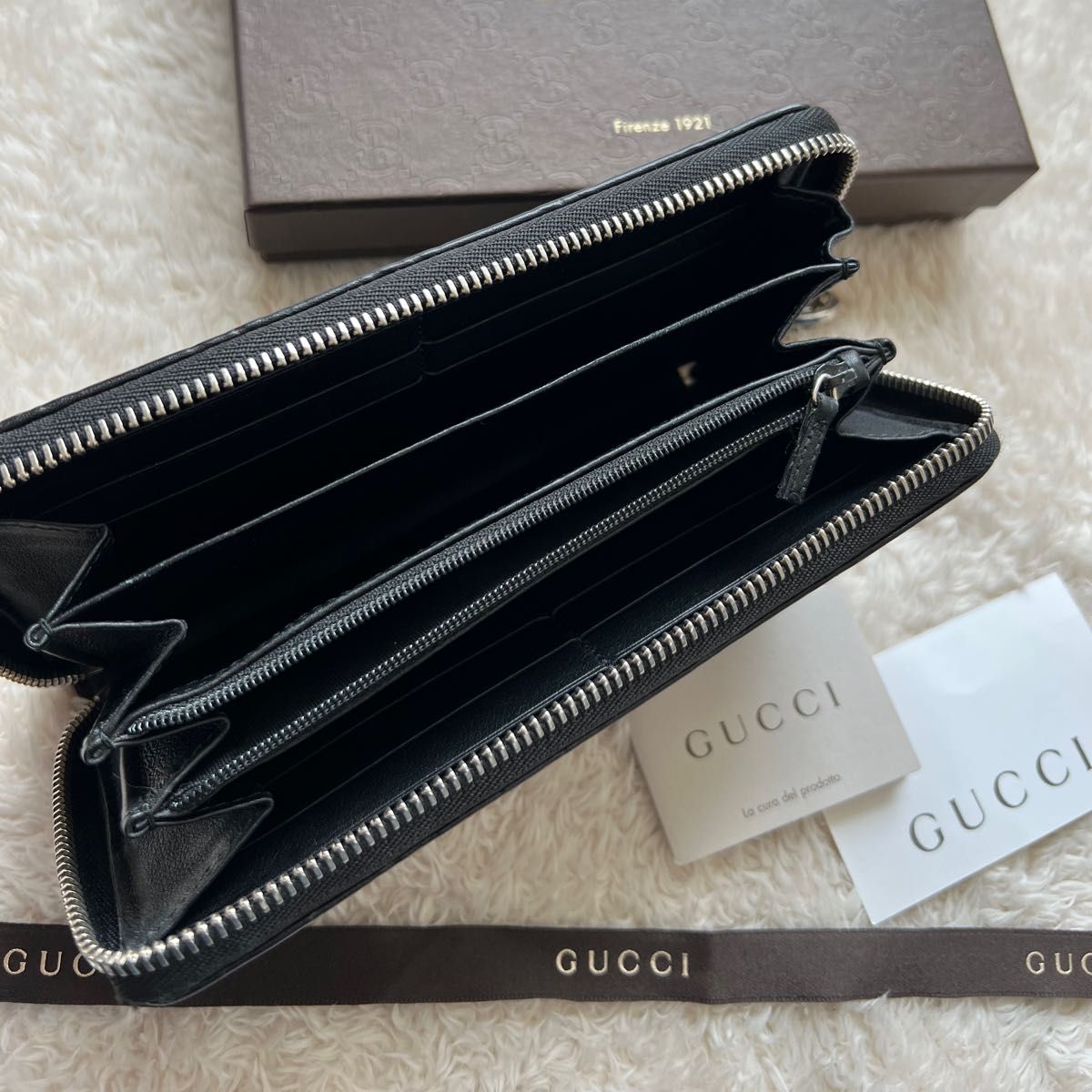 極上美品 GUCCI グッチ 長財布 ラウンドファスナー|Yahoo!フリマ(旧