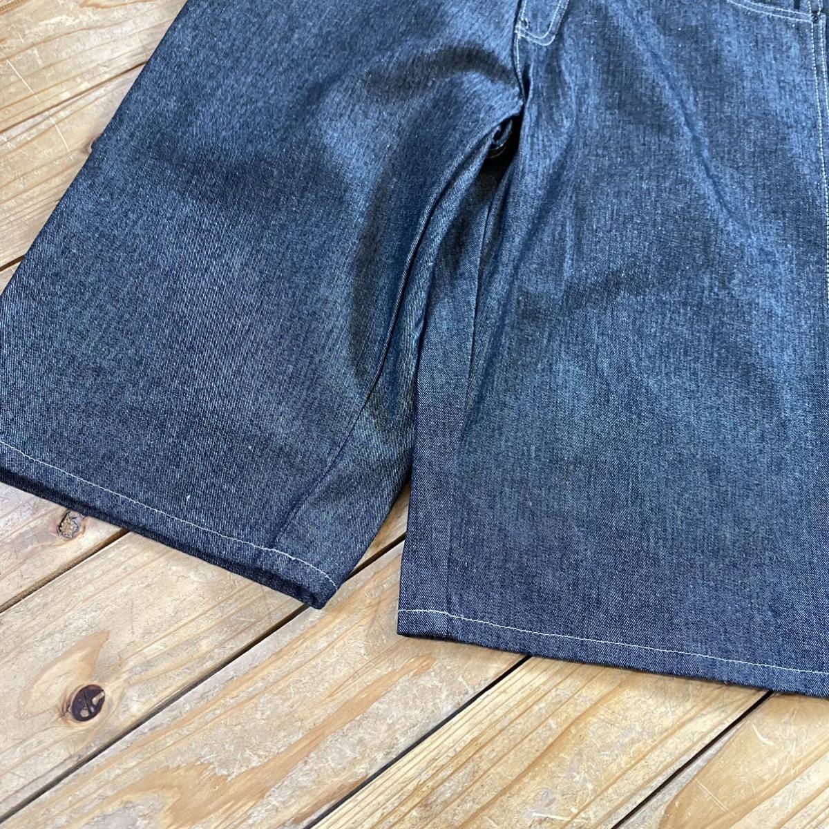 新品 Dickies ディッキーズ ハーフパンツ デニム ジーンズ ショーツ メンズ 32サイズ ブラック Loose Fit アメカジ タグ付き未使用品 P0921_画像9