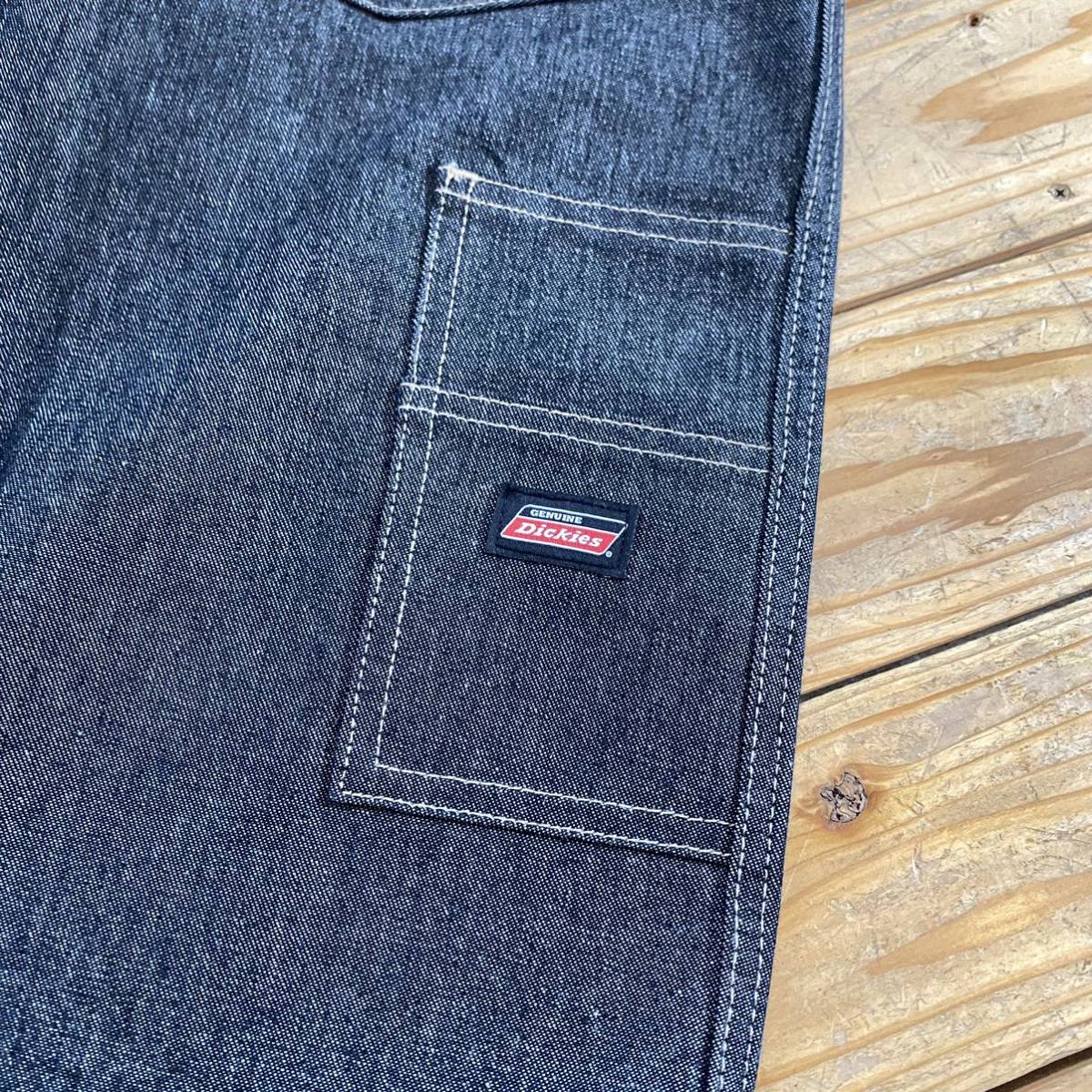 新品 Dickies ディッキーズ ハーフパンツ デニム ジーンズ ショーツ メンズ 32サイズ ブラック Loose Fit アメカジ タグ付き未使用品 P0921_画像8