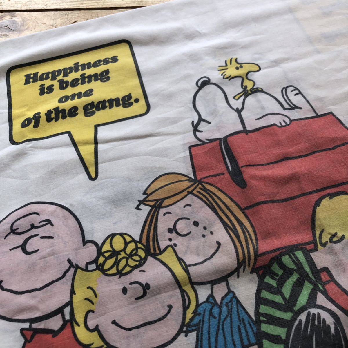 USA ヴィンテージ ピローケース PEANUTS ピーナッツ 枕カバー