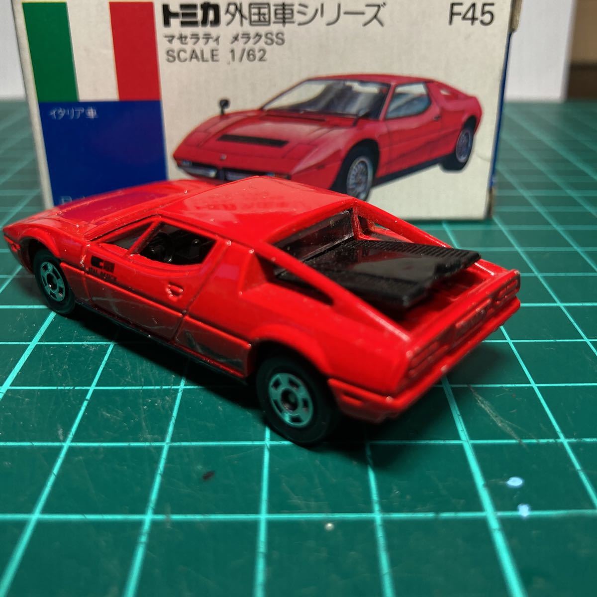 トミカ 青箱 外国車シリーズ F45 マセラティメラクSS 当時品絶版 | hts