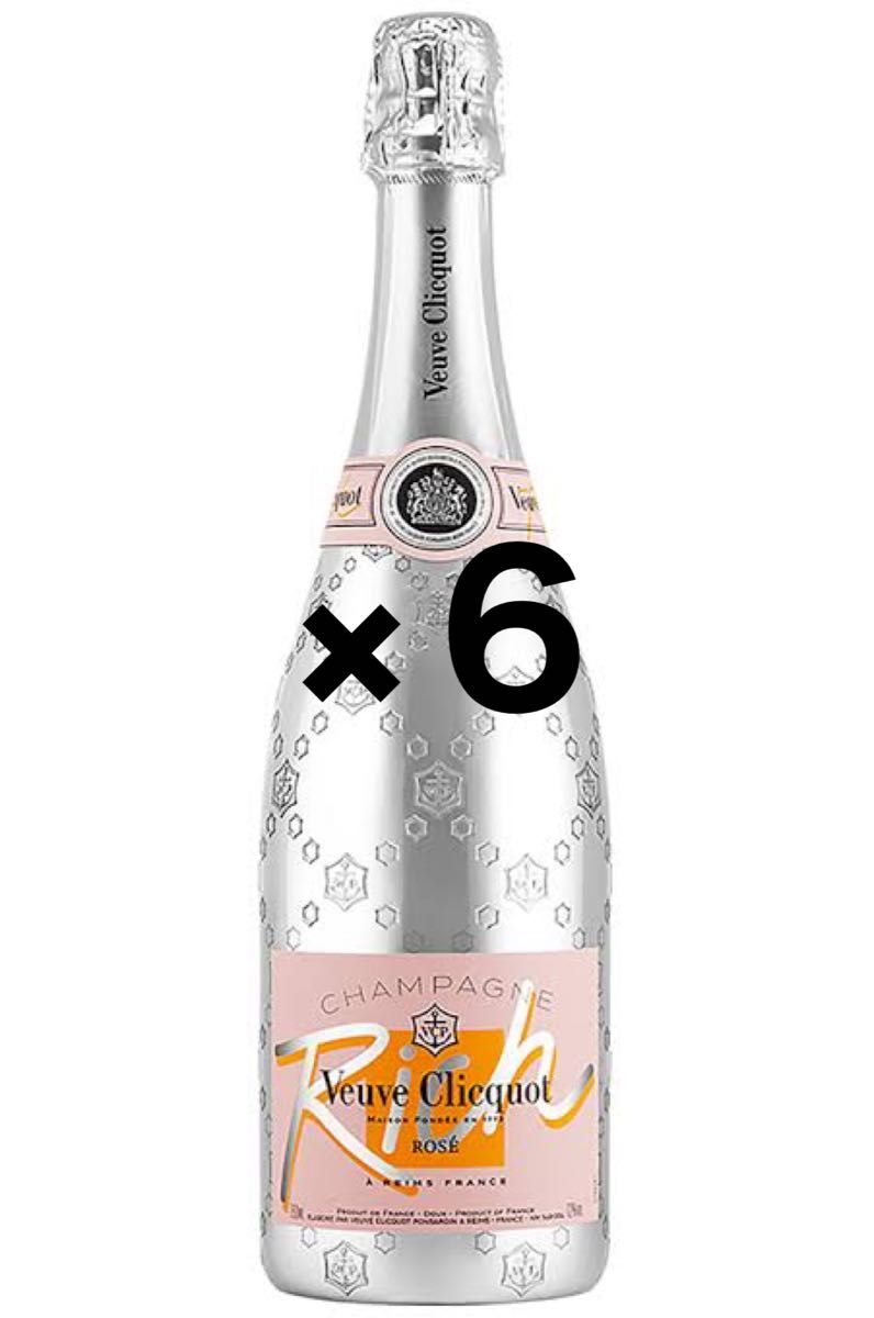 ヴーヴクリコ リッチ ロゼ 750ml 6本 | noonanwaste.com