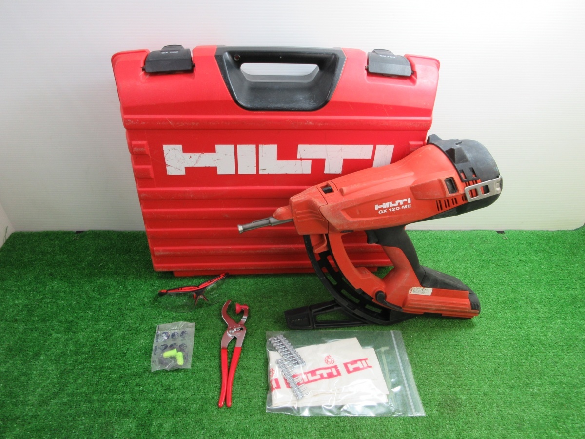 美品 HILTI ヒルティ ガス式鋲打機 GX120 ガスネイラ GX120-