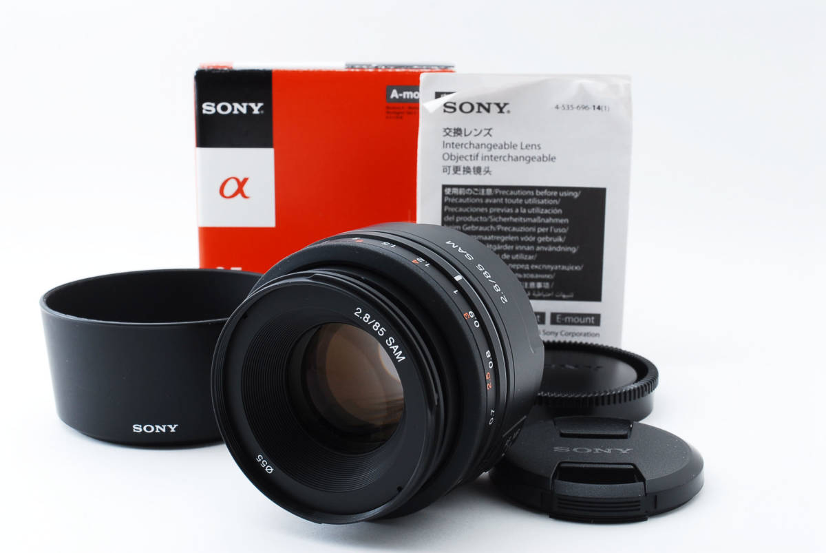 高質で安価 Sony ソニー 極上美品 85mm 1899432 レンズ SAL85F28 SAM