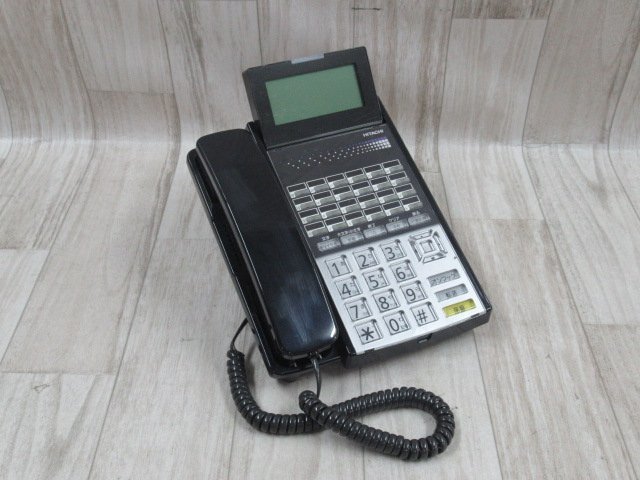 ΩYG 273o 綺麗目 保証有 日立 HI-24F-TELSDBKA 24ボタン標準電話機 13年製・祝10000！取引突破！
