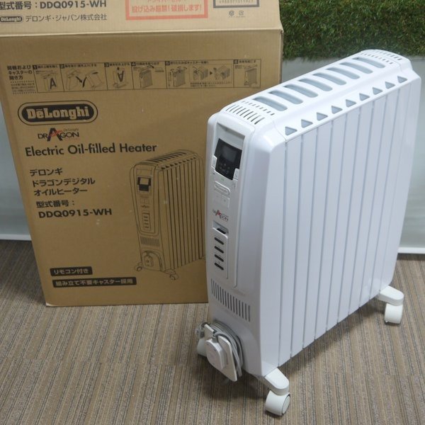 te long gi Dragon digital oil heater DDQ0915-WH 4~10 tatami air conditioning heating DeLonghi Dragon Digital =DT2734