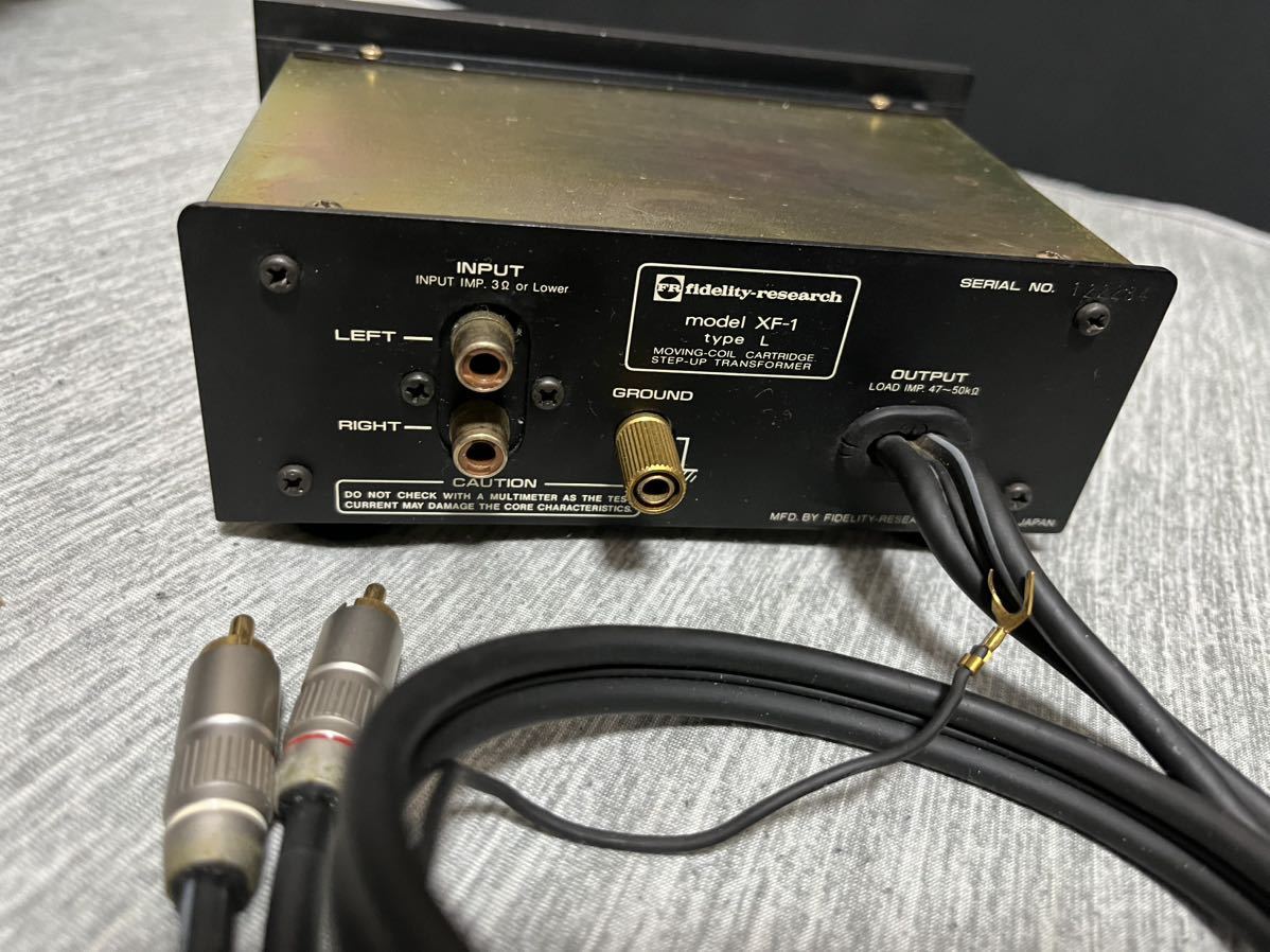 FIDELITY Research 昇圧トランス XF-1 フィデリティ カバーなし