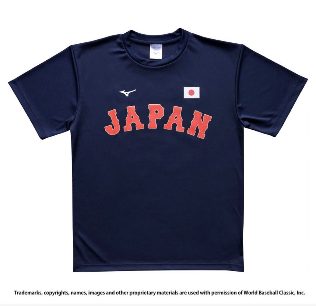 国内正規品 MIZUNO社製【数量限定】2023WBCナンバーTシャツ 大谷翔平