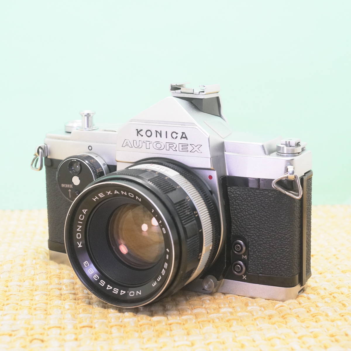 完動品◎コニカ AUTOREX × 52mm f1.8 フィルムカメラ #112