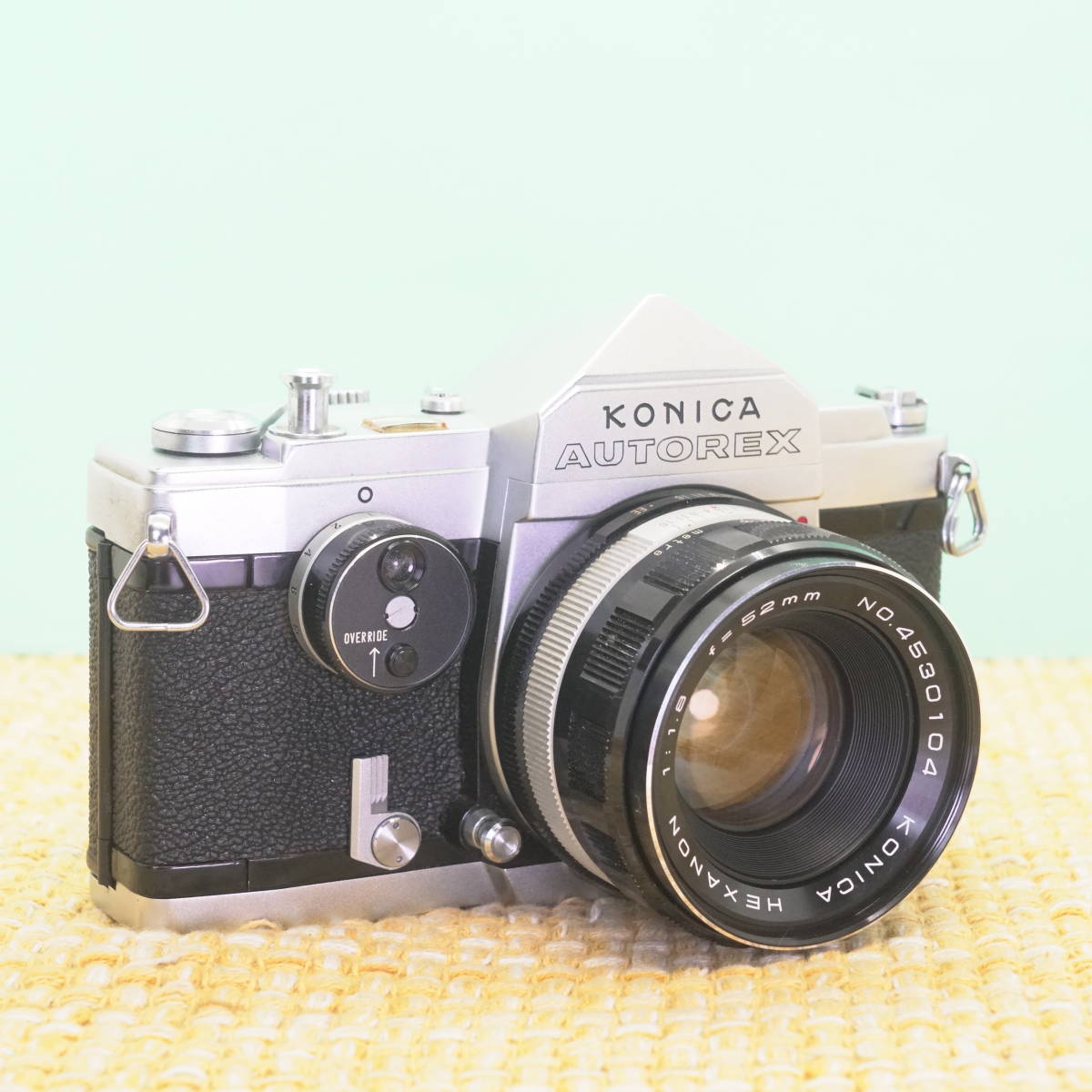 動作確認済◎コニカ AUTOREX × 52mm f1.8 フィルムカメラ 45
