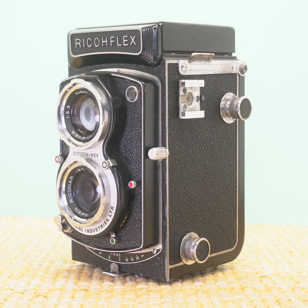 完動品◎RICOHFLEX NEW DIA 二眼レフ フィルムカメラ #531-