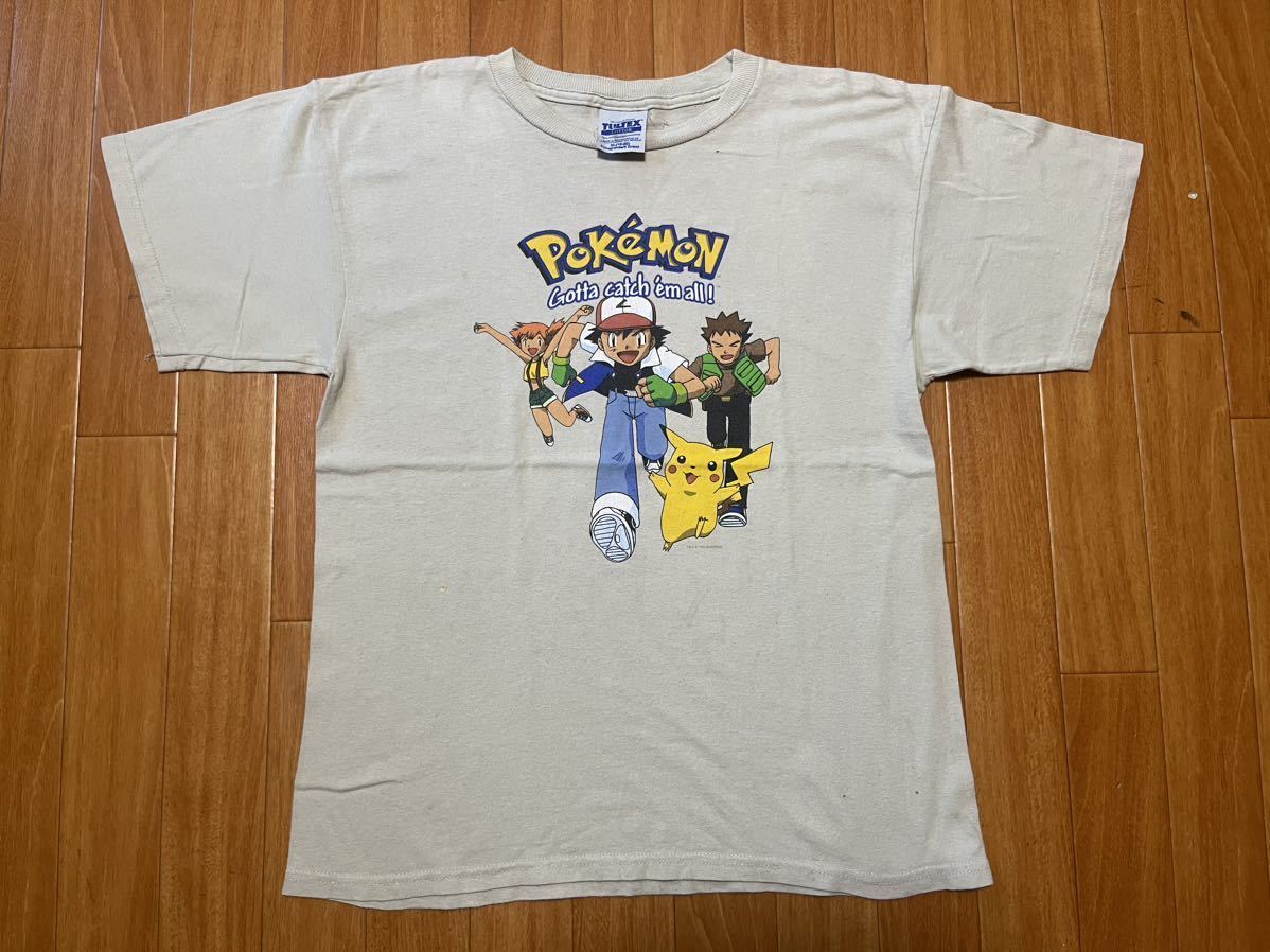 90s Pokemon アニメ Tシャツ ポケモン ビンテージ キャラ AKIRA ジブリ エヴァンゲリオン 漫画 もののけ姫 マッハGo 銀河鉄道999 vintage_画像1