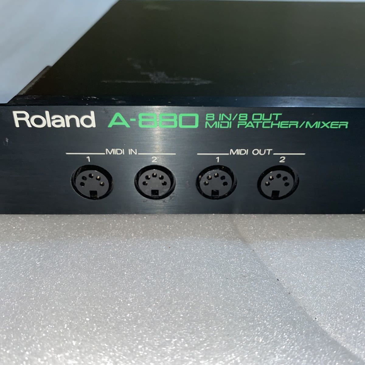 [E18]Roland Roland A-880 MIDI patch 22110206[ not yet verification ][100s]