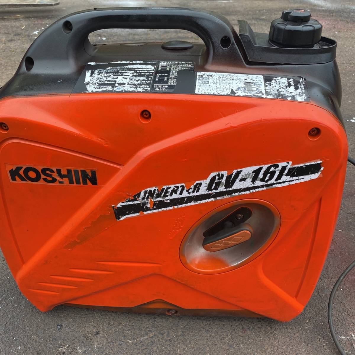 Yahoo!オークション - 【JA47】インバーター発電機 KOSHIN GV Yahoo!オークション - 【JA47】インバーター発電機 KOSHIN GV