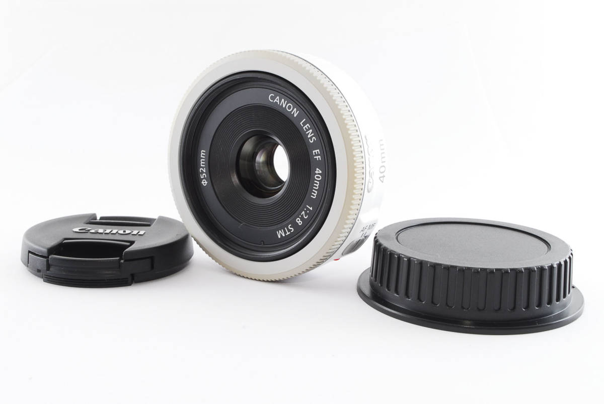Canon キヤノンEF 40mm F2.8 STM 単焦点パンケーキレンズ#3560