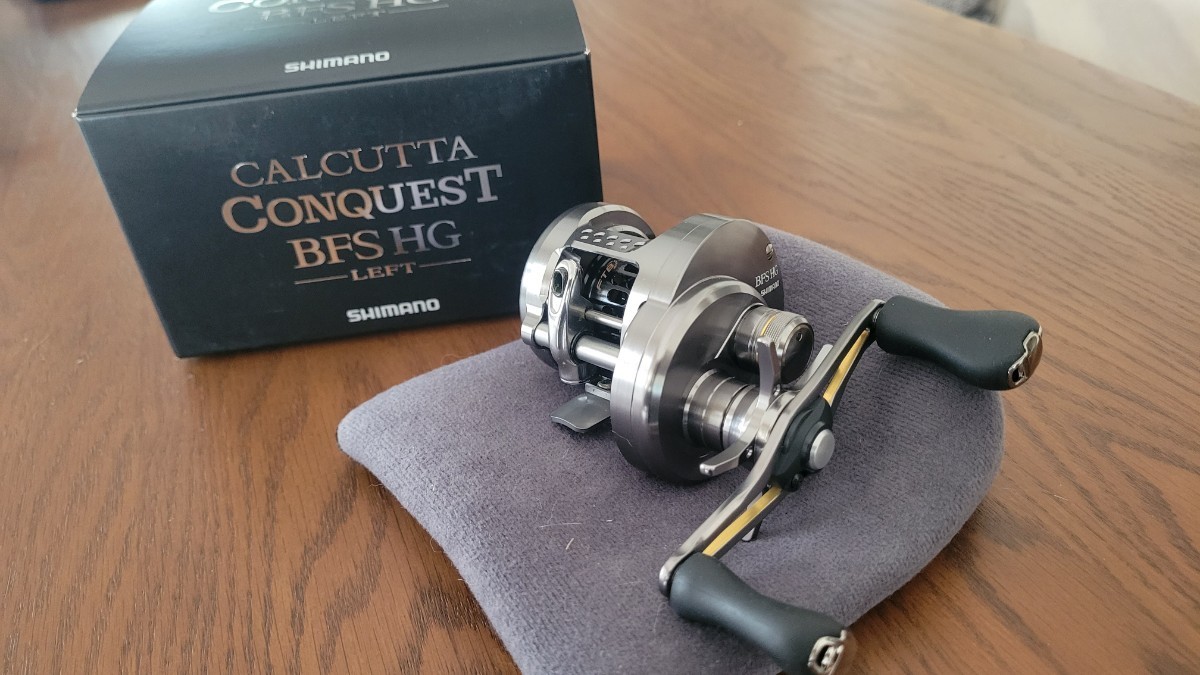 シマノ【SHIMANO】17カルカッタコンクエストBFS HG-L 左ハンドル