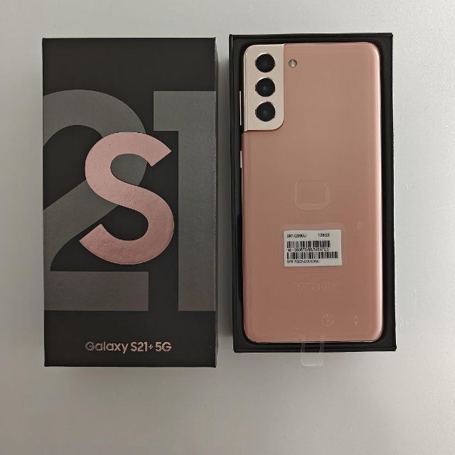 新品同様】Galaxy S21+ 5G ピンク SIMフリー 海外版 オマケつき
