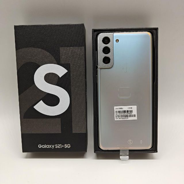 新品同様】Galaxy S21+ 5G シルバー SIMフリー 海外版 オマケつき