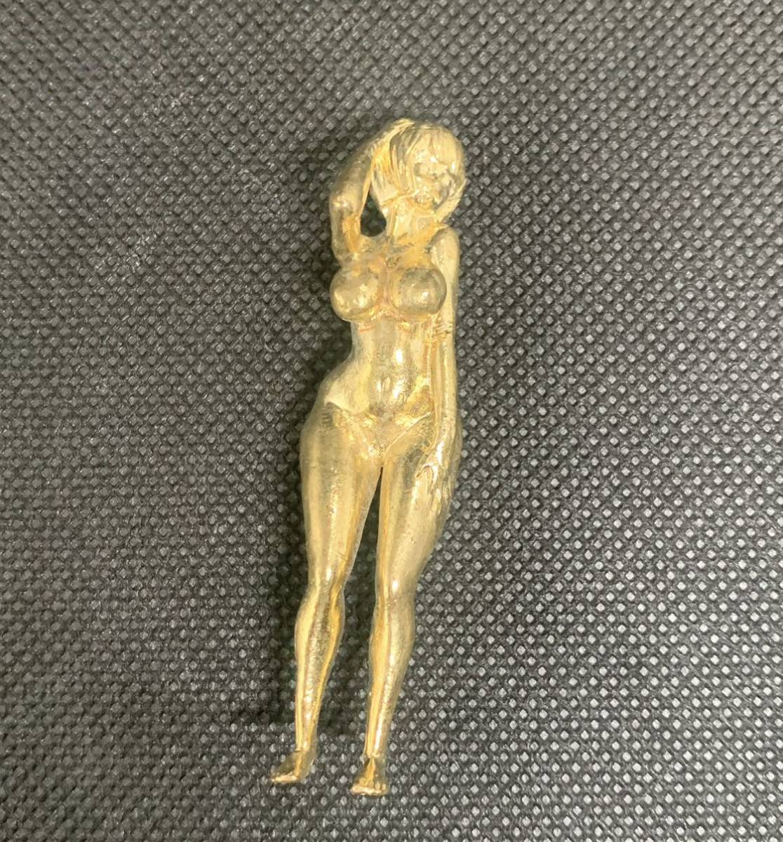 希少真鍮製　美女　女神　裸婦像　置物　オブジェ　ビンテージ　新品未使用　セクシーガール　美人　胸像　ヌード_画像8