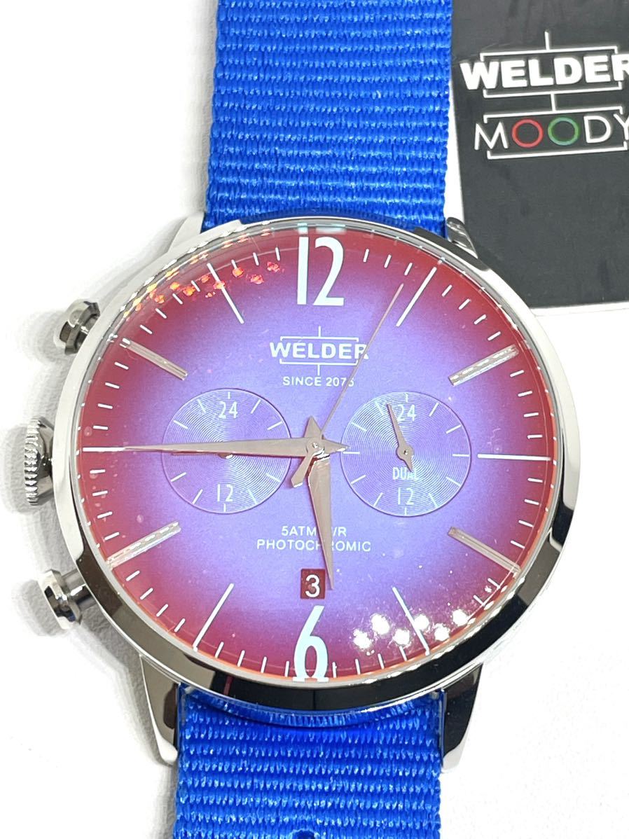 ウェルダー時計 WELDER 新品未使用 ステンレスケース 45mm メンズ