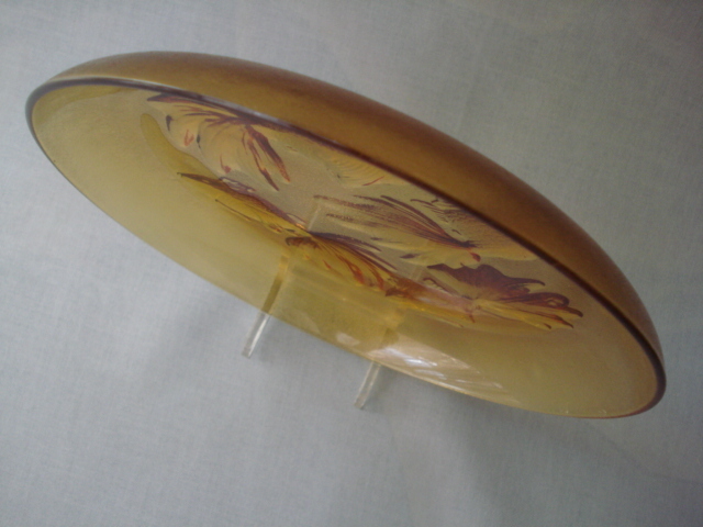 金魚 ガラス皿 Goldfish Glass Plate Φ23㎝_画像4