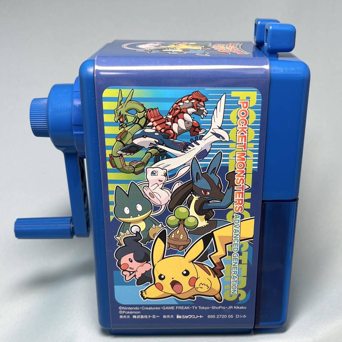 ◆ポケットモンスター ポケモン 鉛筆削り 鉛筆削り器 アドバンスジェネレーション 手動 中古_画像4