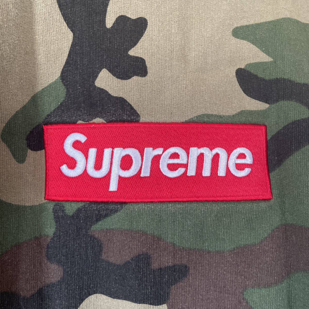 supreme 15aw box logo crewneck 極美品 納品書付き-