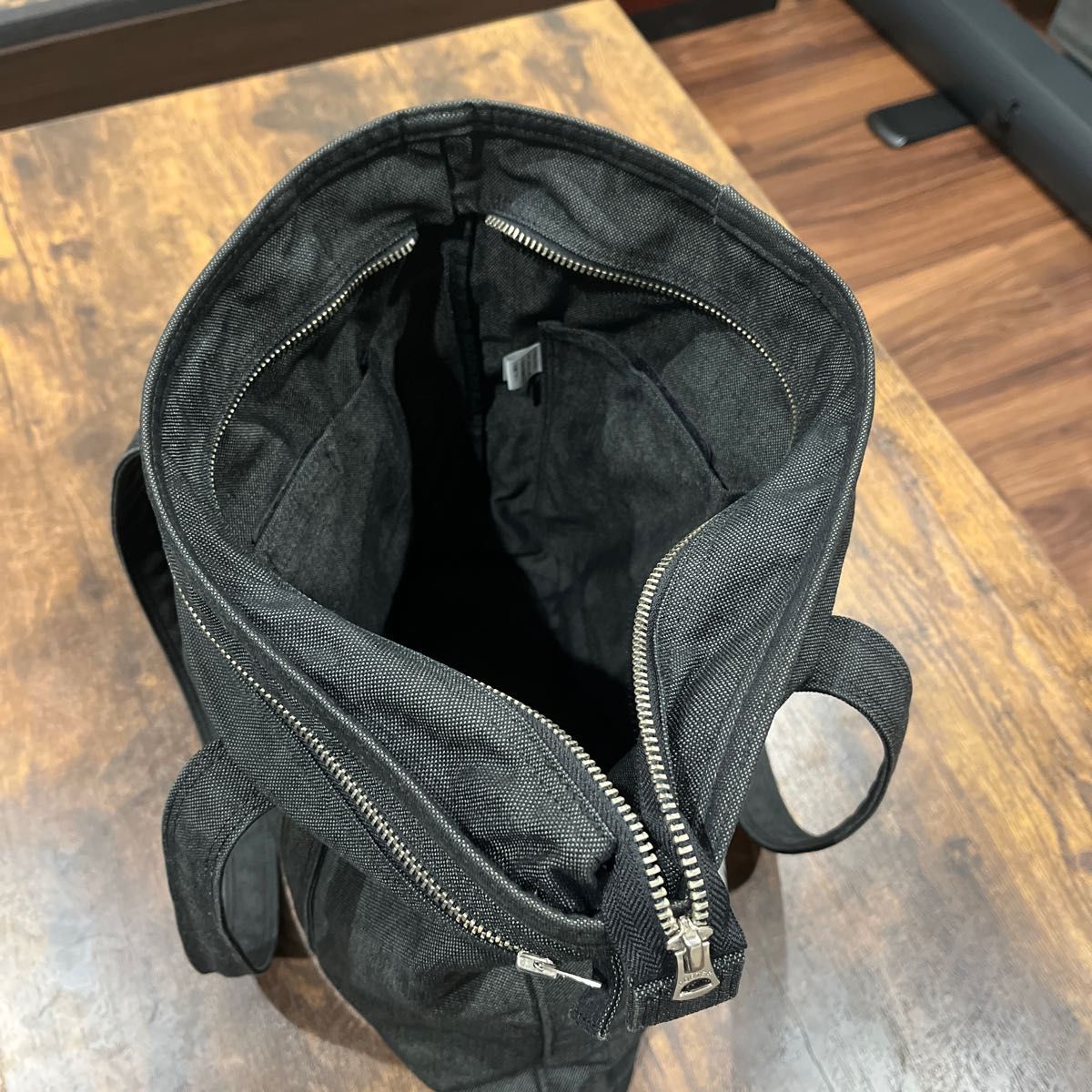 美品 ポーター スモーキー トートバッグ PORTER SMOKY ブラック 黒