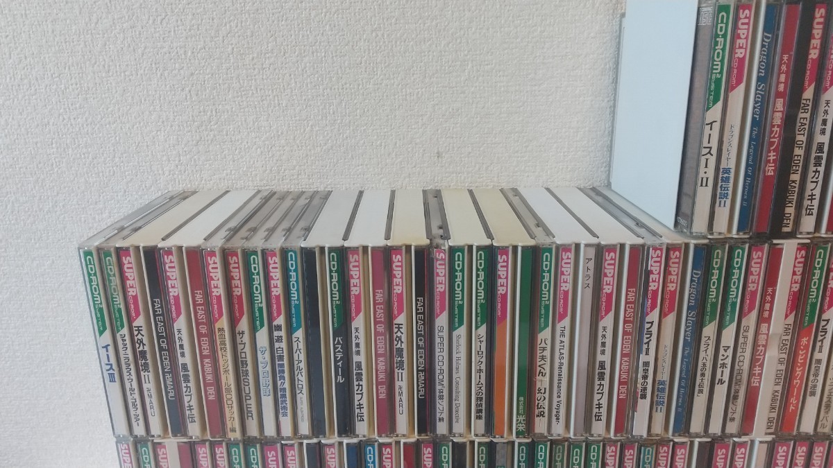 PCエンジン ソフト まとめて 100枚 大量 まとめ SUPER CD-ROM CD-ROM2