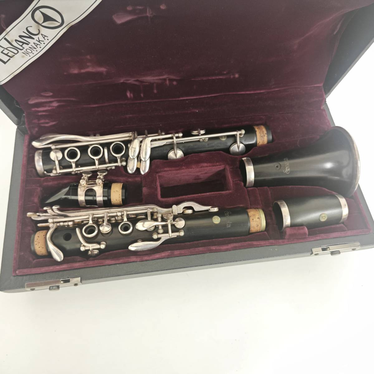 M3410】ルブラン B♭クラリネット LEBLANC 1020S SONATA ケース レザー
