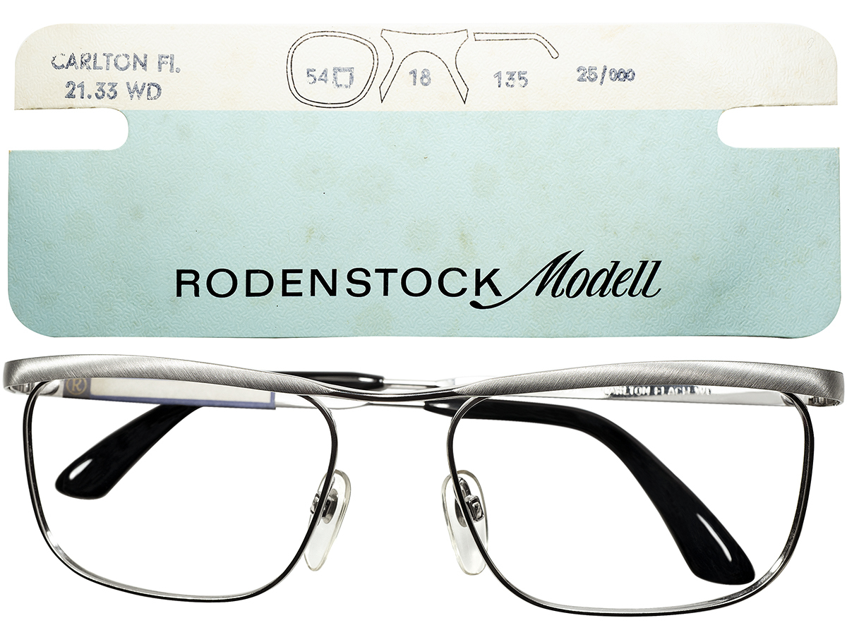 傑作のTop of Topな異次元デッド1960s西ドイツ製オリジナル RODENSTOCK ローデンストック CARLTON FLACH カールトン 1/20 12K金張 54/18