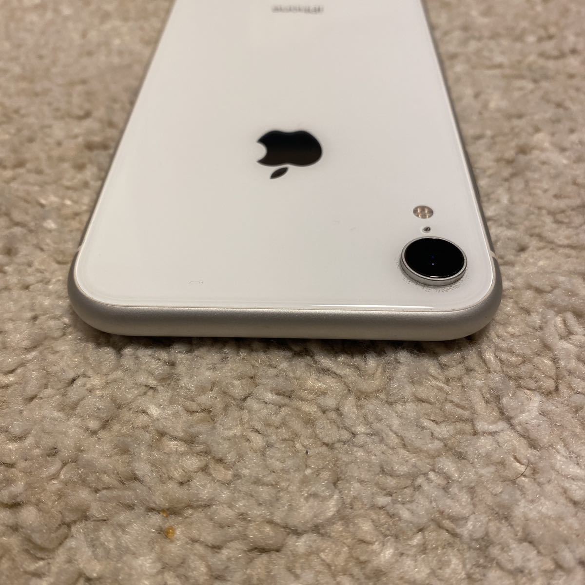 Apple iPhone XR SIMフリー 64G ホワイト 美品の画像6