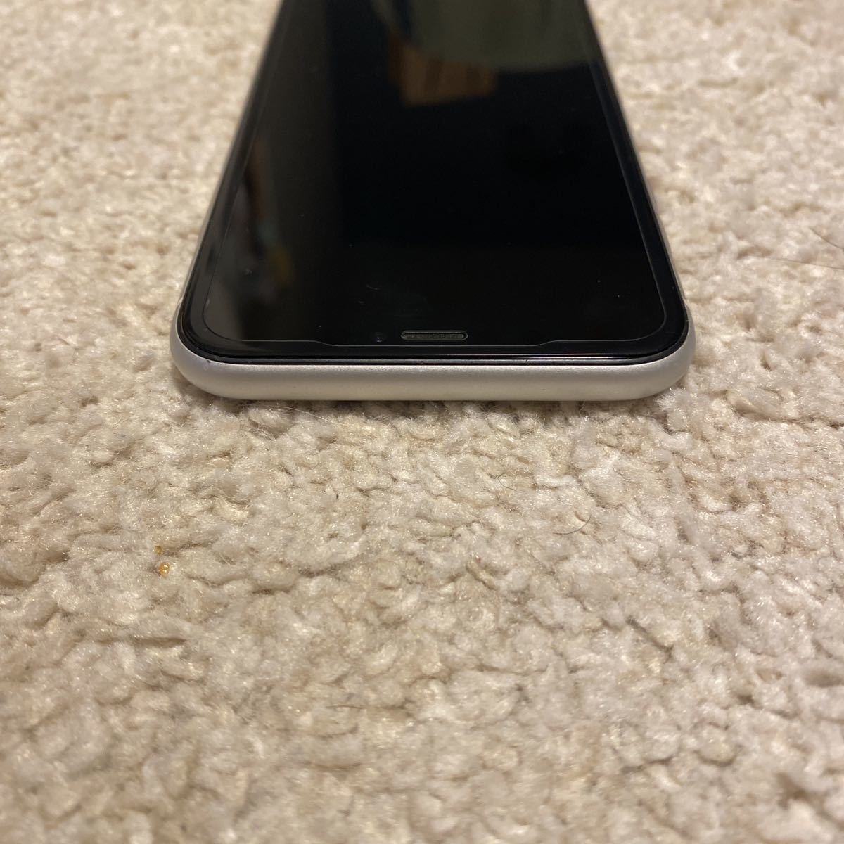 Apple iPhone XR SIMフリー 64G ホワイト 美品の画像3