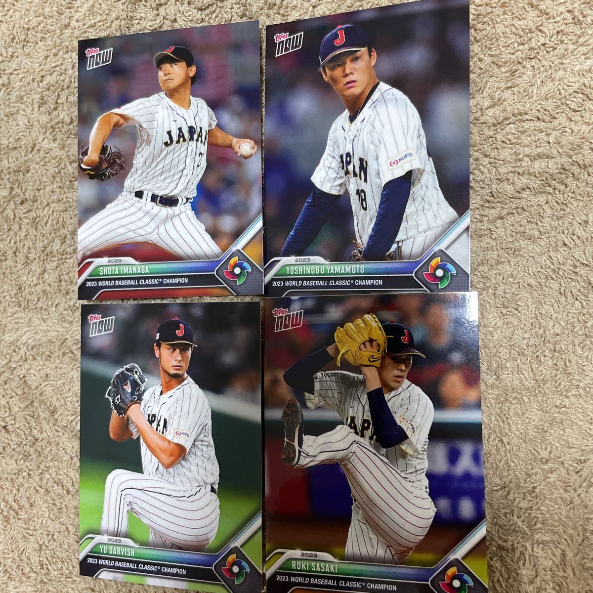 ランキング第1位 完全限定生産! topps 2023 WBC 侍ジャパン 12枚