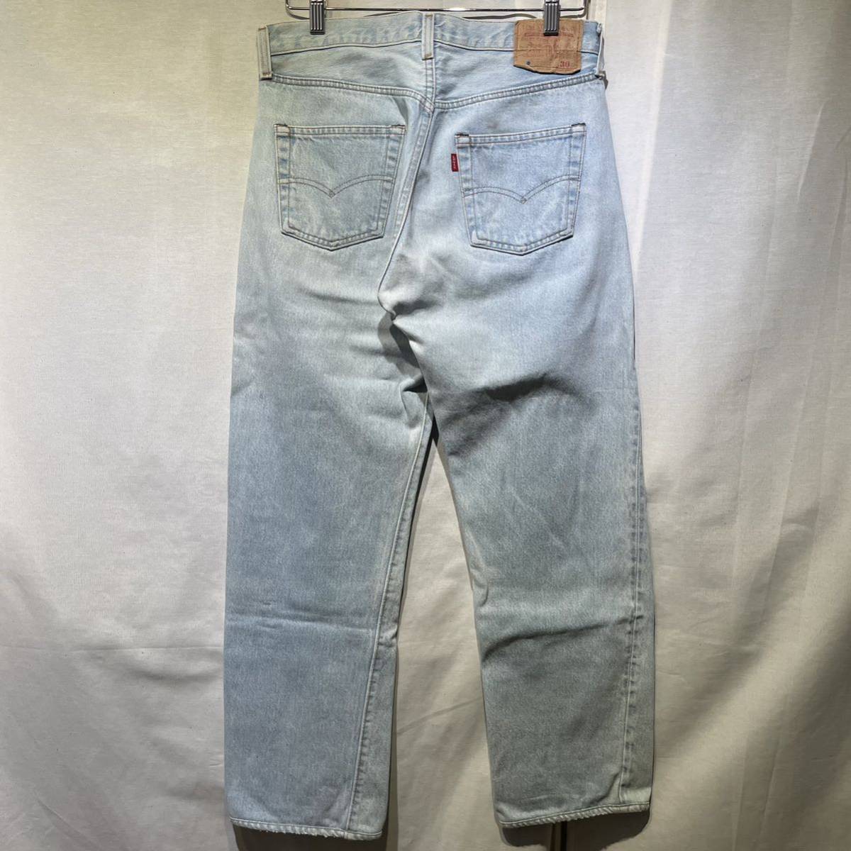 希少! 80s Levi’s 501 赤耳 W33 AUTHORIZED VINTAGE デニムパンツ USA製 ヴィンテージ 70s 90sの画像2