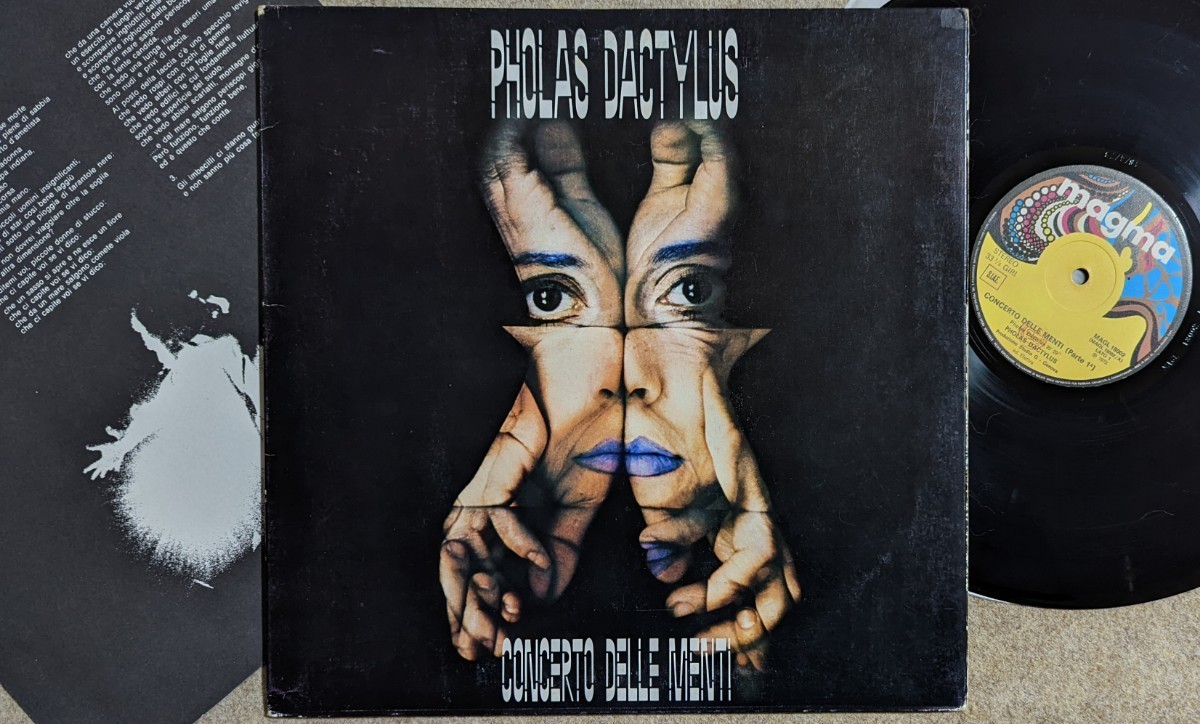 音楽Pholas Dactylus-Concerto Delle Menti☆伊Magma Orig.盤レコード