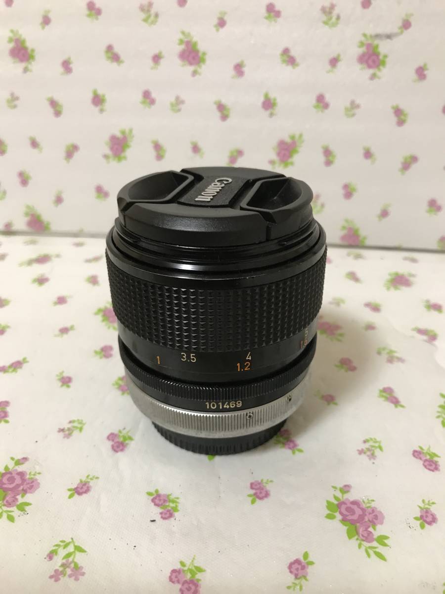 焦点 CANON FD 100mm f2・8 S S C カビあり