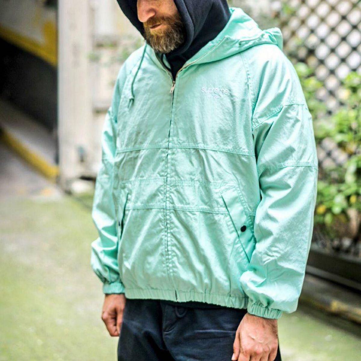 Supreme 18SS Cotton Hooded Raglan Jacket シュプリーム エイプ Supreme 18SS Cotton Hooded Raglan Jacket シュプリーム エイプ