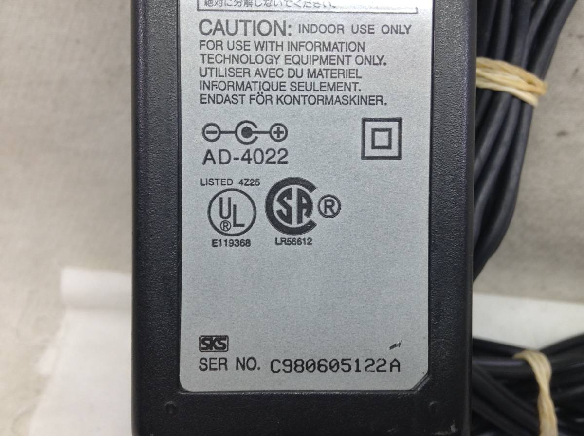 P-2568 SHARP made EA-J01V specification 22V 1.8A Note PC for AC adaptor prompt decision goods 