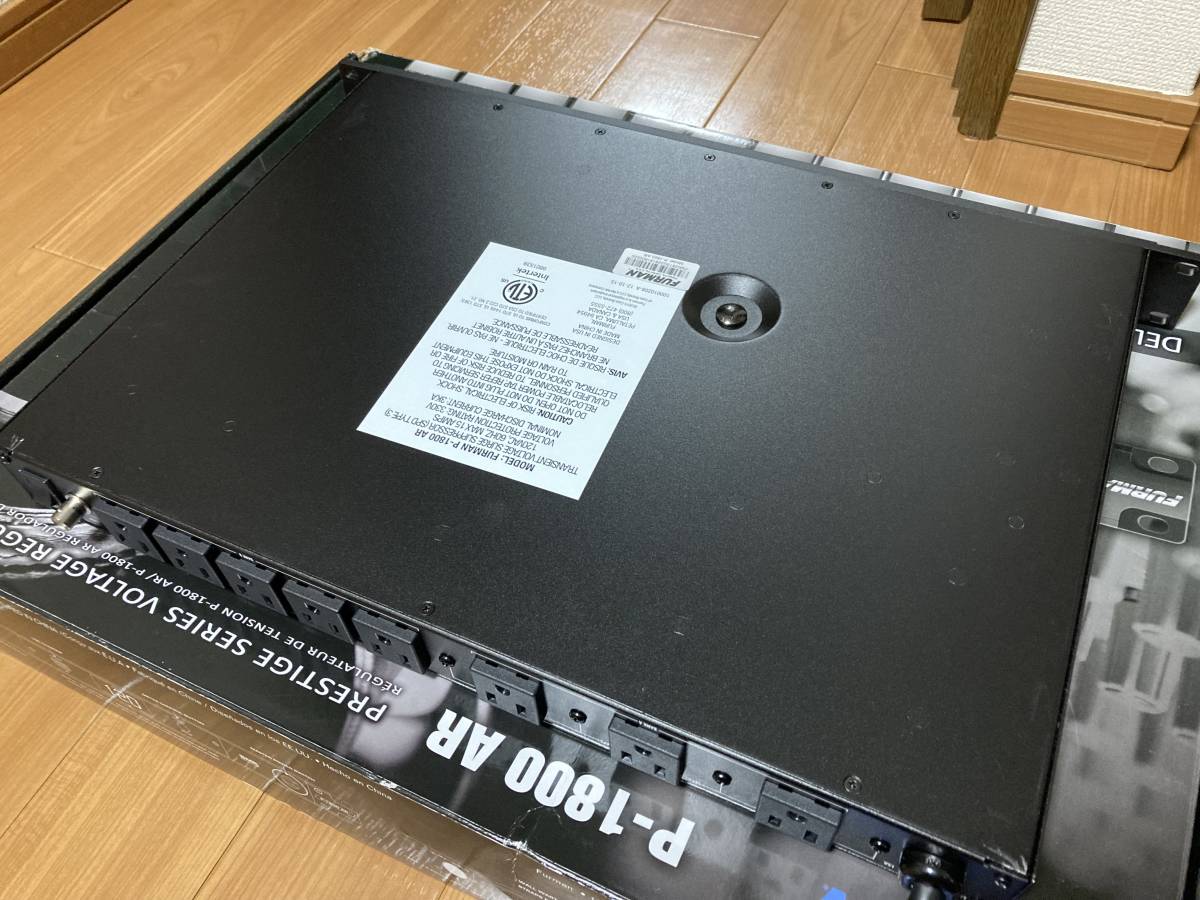FURMAN ファーマン P-1800 AR 安定化電源 パワーコンディショナー