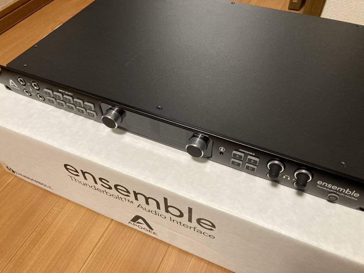 APOGEE Ensemble Thuderbolt アポジー アンサンブル オーディオ
