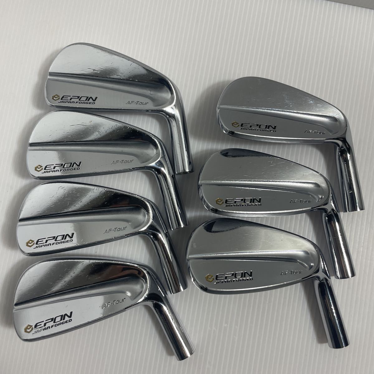 アイアンヘッドのみ EPON AF-TOUR MB 4I〜PW 7個セット エポン アイアンヘッドのみ EPON AF-TOUR MB 4I〜PW 7個セット エポン