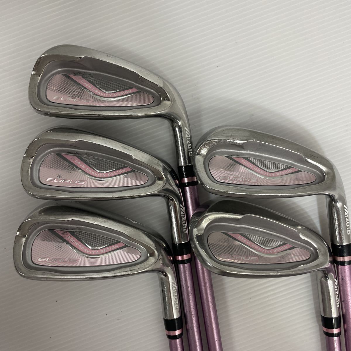 レディース用アイアンセット MIZUNO EURUS 7I〜PW SW 5本セット カーボンシャフト Lフレックス ミズノ ユーラス 番304 図書カード 未確認で進行形 荒井チェリー 4コマまんがぱれっと 図書カード500 SZ098-0939