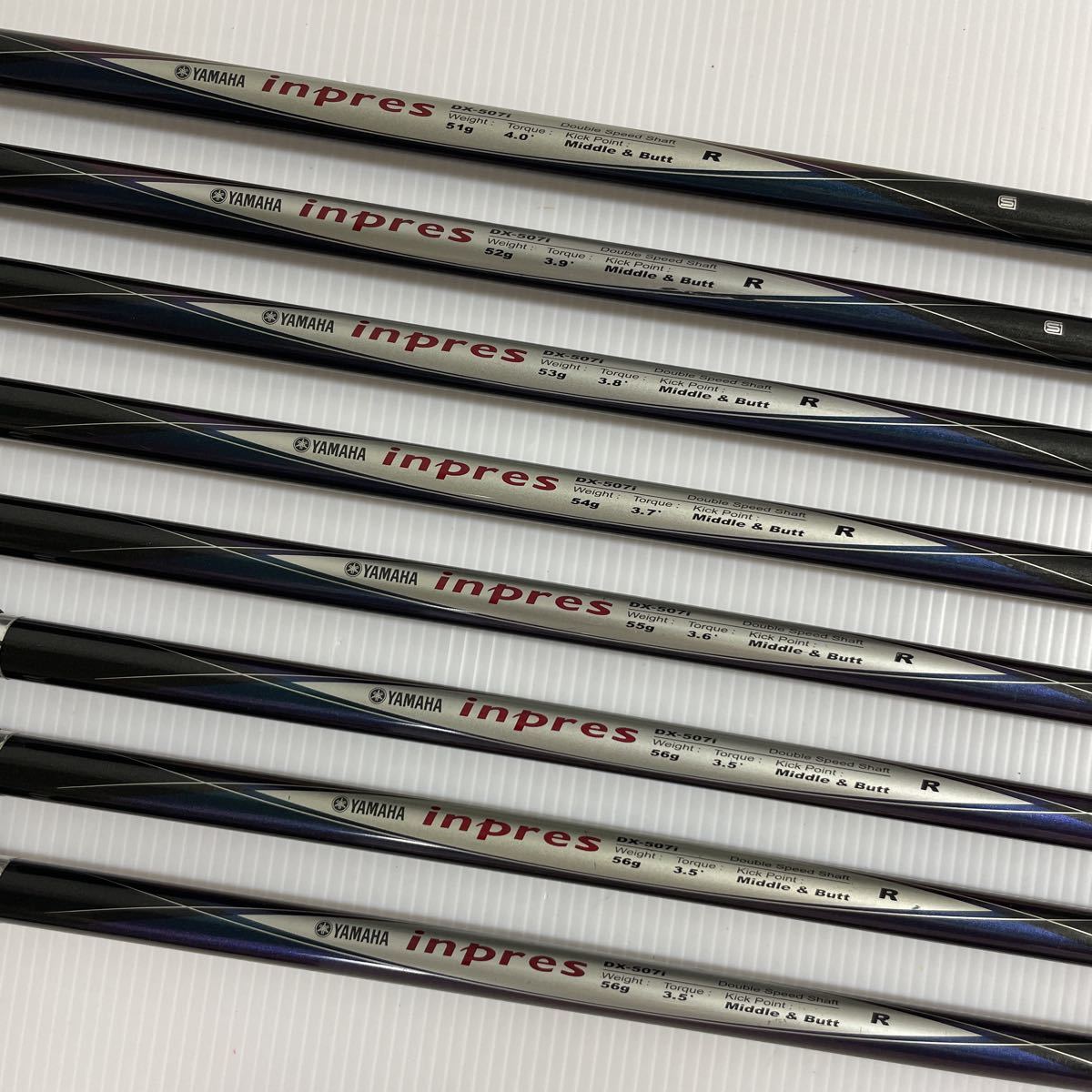 YAMAHA inpres X 460D FORGED アイアンセット 5I〜PW AW SW 8本 YAMAHA inpres X 460D FORGED アイアンセット 5I〜PW AW SW 8本