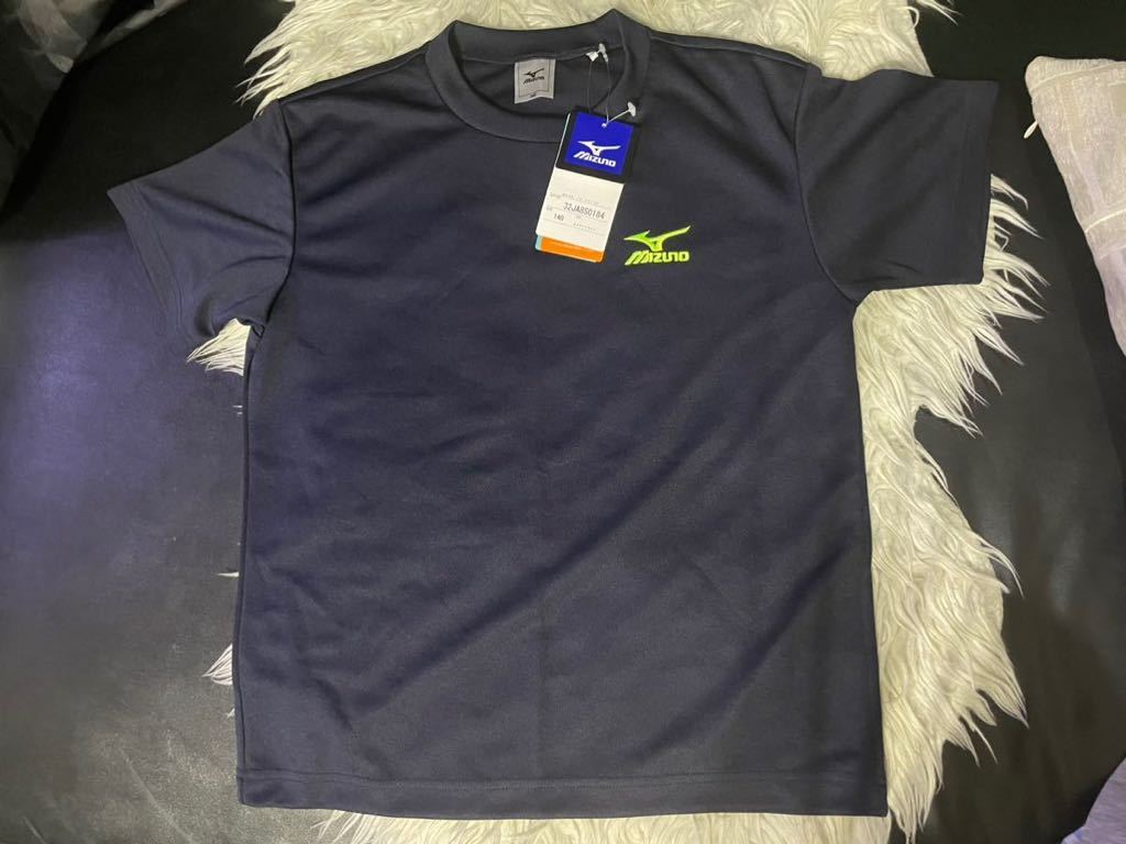 即決 新品未使用品 ミズノ 半袖Tシャツ サイズ140 吸汗速乾 スポーツ