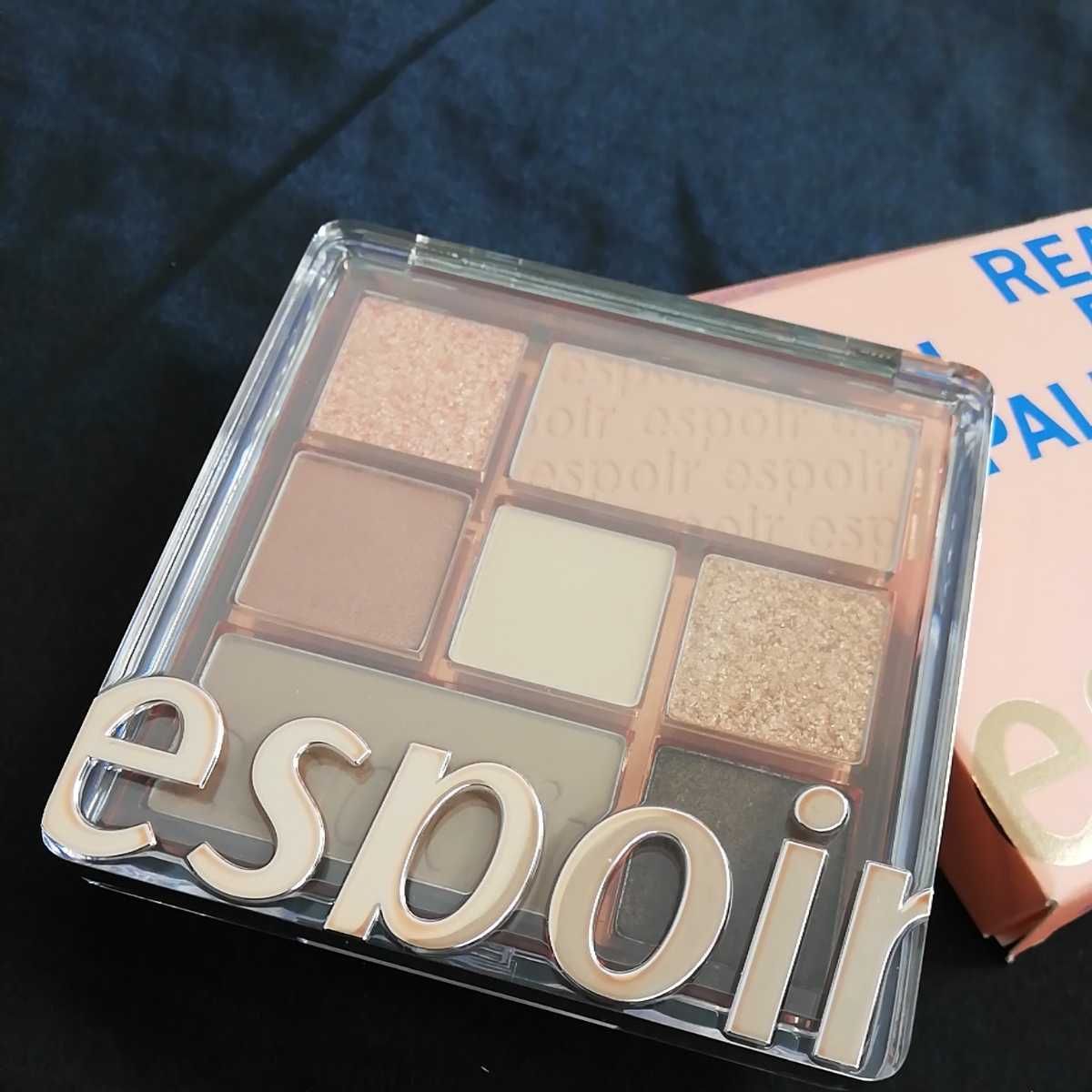 espoir リアルアイパレット 1号 ピーチライク REAL EYE PALETTE #1