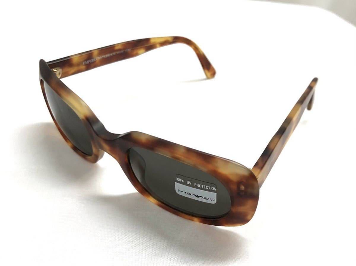  unused EMPORIO ARMANI Emporio Armani sunglasses 549-S Brown tortoise shell pattern unisex sunglasses clothing accessories 2620