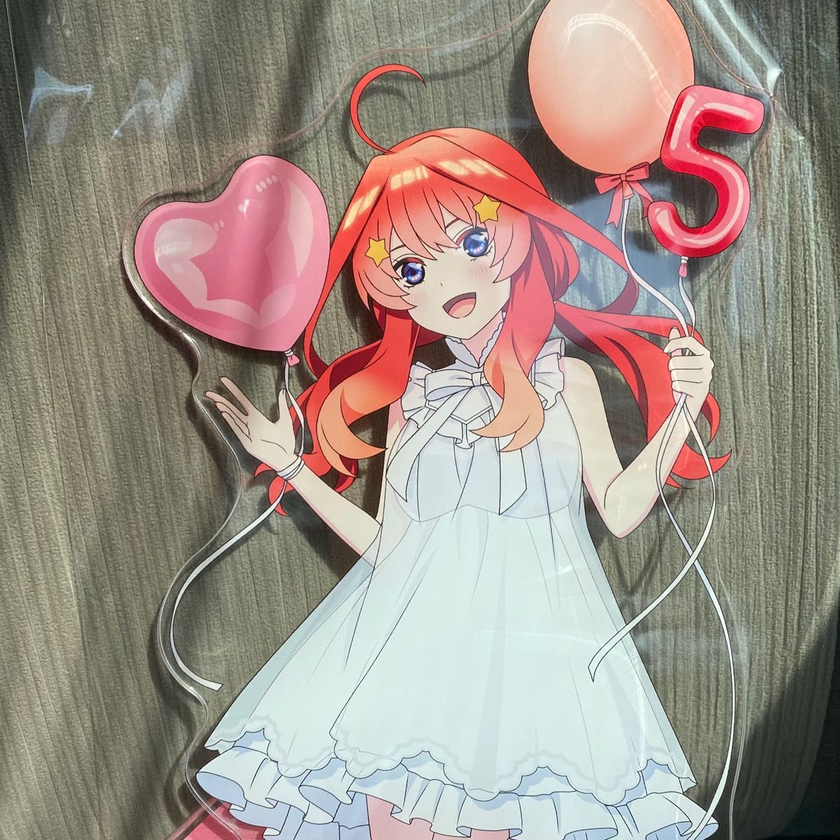 五等分の花嫁∬ 五月 メガ アクスタ ラッキー缶バッジ あたり 五等分の花嫁∬ 五月 メガ アクスタ ラッキー缶バッジ あたり